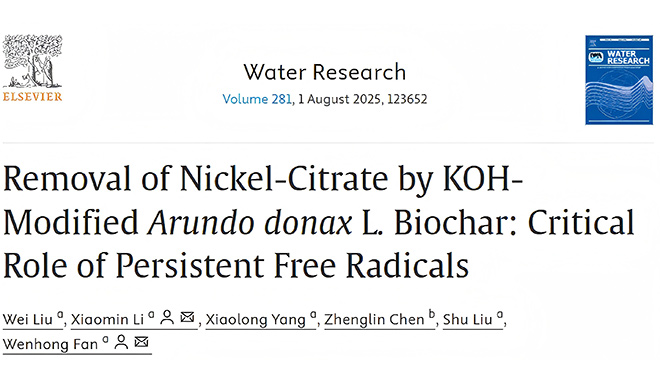 CIQTEK SEM y EPR revelan una nueva vía para la eliminación de citrato de níquel