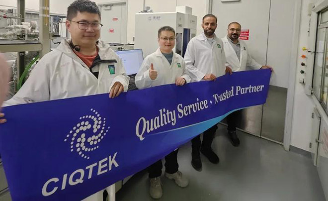CIQTEK EASY-H 2420 entregado a Saudi Aramco para investigación de adsorción a alta presión