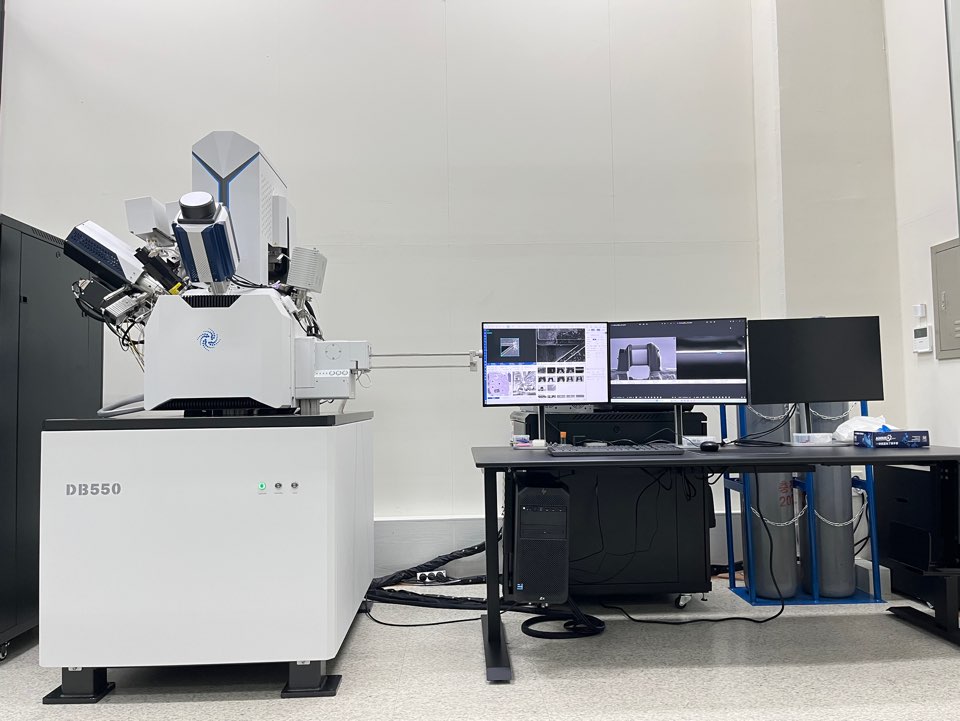 CIQTEK DB550 FIB-SEM instalado en el Instituto de Investigación Científica CLARE, Corea del Sur