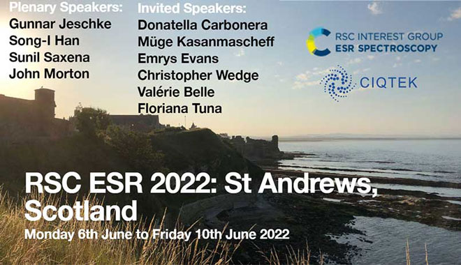 CIQTEK asistirá al International RSC ESR 2022 en St Andrews, Escocia