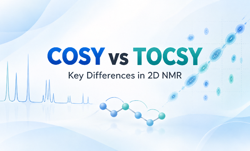COSY frente a TOCSY: Entendiendo las diferencias clave y cómo interpretar los espectros